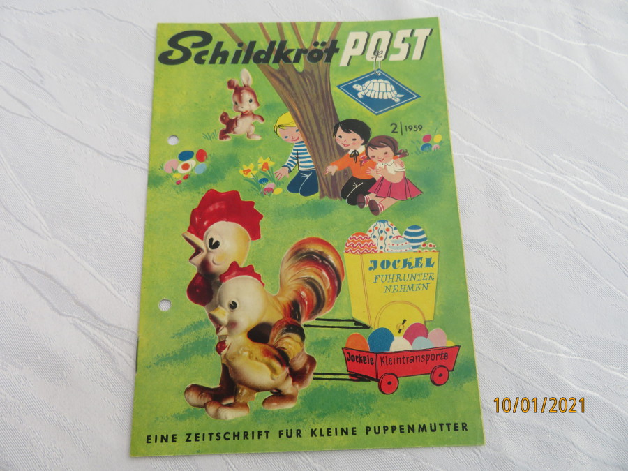 59904 TOPZUSTAND ORIGINAL = Schildkröt Post Heft 2 1958 